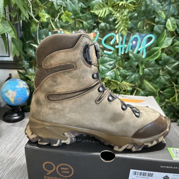 Zamberlan 4014 Lynx MID GTX  RR BOA Vibram 3D Camo Hydronic Brown Men 10 main image 12